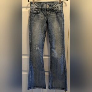 GUESS Jeans Women Size 23 Daredevil Flare